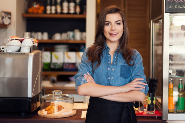 Restaurant owner using AcePay payment tools