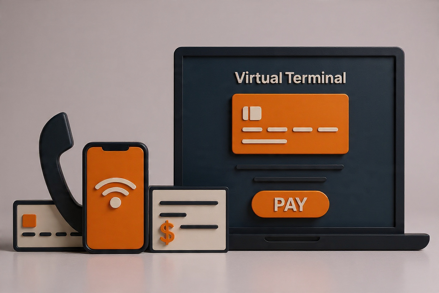 AcePay virtual terminal for remote online payment processing